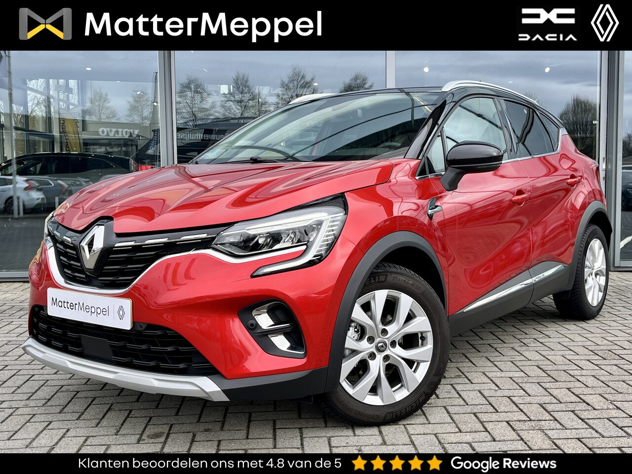 Renault Captur - 1.3 TCe 130 EDC Intens | Automaat | Trekhaak | Stoel+Stuurverwarming | Intelligent Adaptiv - AutoWereld.nl