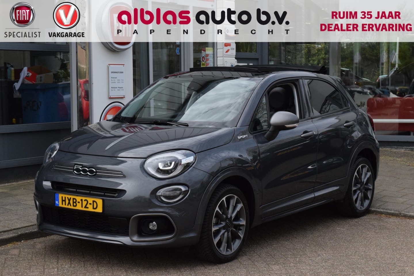 Fiat 500 X - 1.5 Hybrid Sport Cabrio|ACC|Cam.|Carplay - AutoWereld.nl