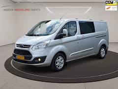 Ford Transit Custom - 290 2.2 TDCI L2H1 Limited DC * DUBBEL CABINE * TREKHAAK * MARGE