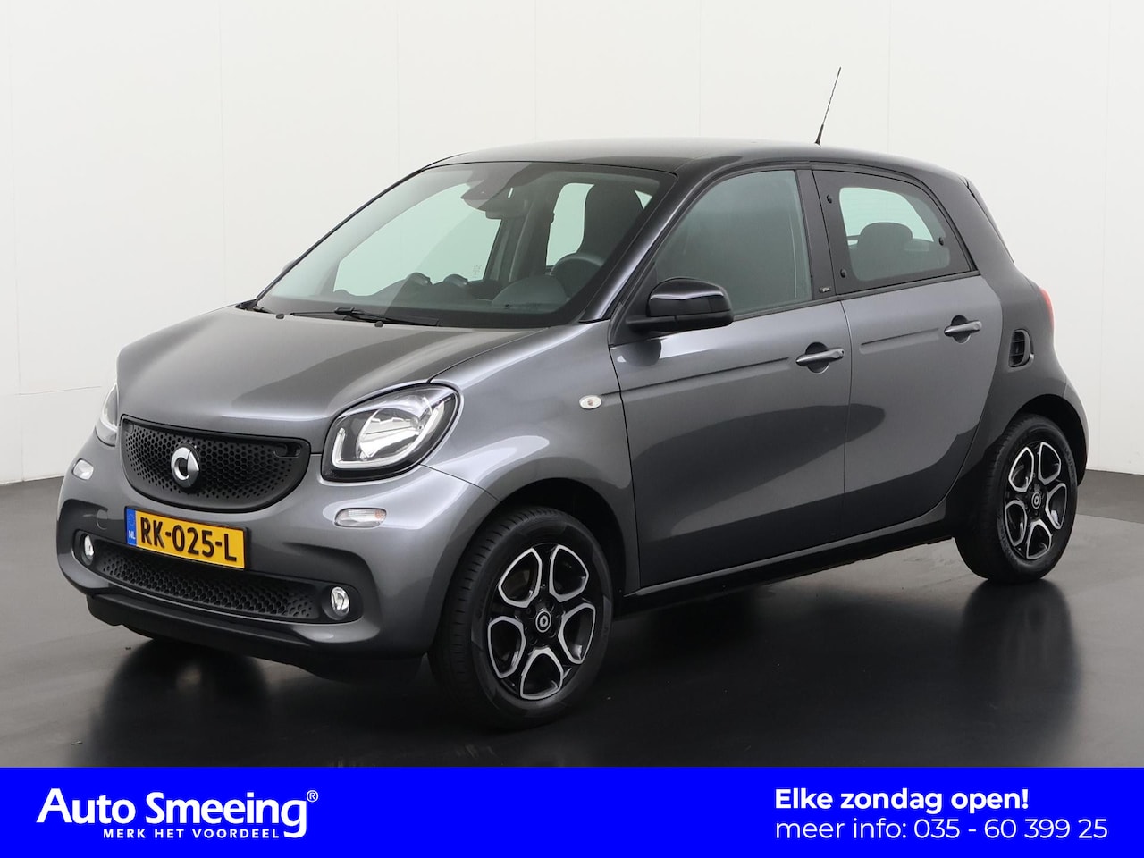 Smart Forfour - 1.0 Prime | Stoelverwarming | Leder | Zondag Open! - AutoWereld.nl