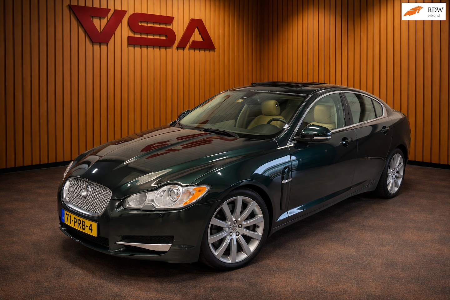Jaguar XF - 5.0 V8 Premium Luxury|full-opties|dakje|385PK|Camera|Cruise|PDC|Climate|Stoelvw|voorruitvw - AutoWereld.nl