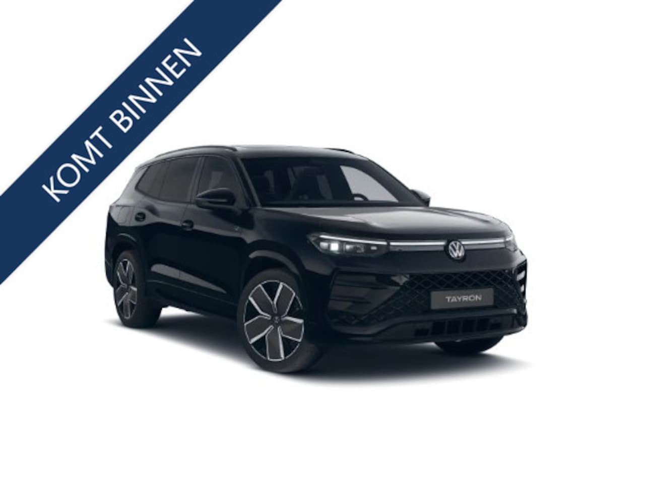 Volkswagen Tayron - 1.5 eHybrid 272PK R-LINE TREKHAAK BLACK-STYLE 20''LMV PANO SCHUIFDAK ERGO.STOEL MASSAGE TR - AutoWereld.nl