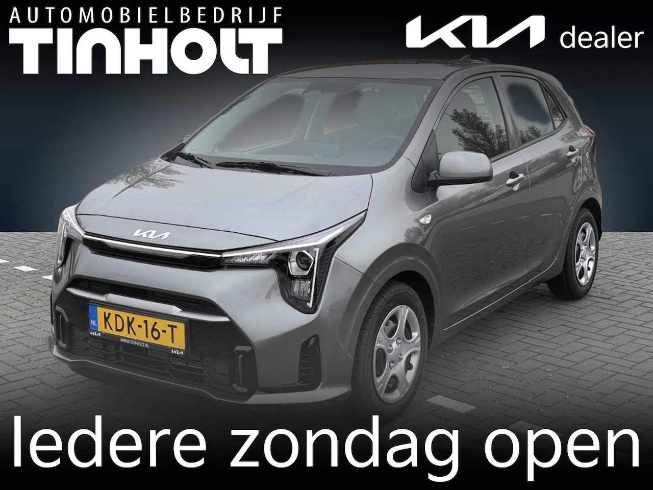 Kia Picanto - 1.0 GDi DynamicLine Automaat - AutoWereld.nl