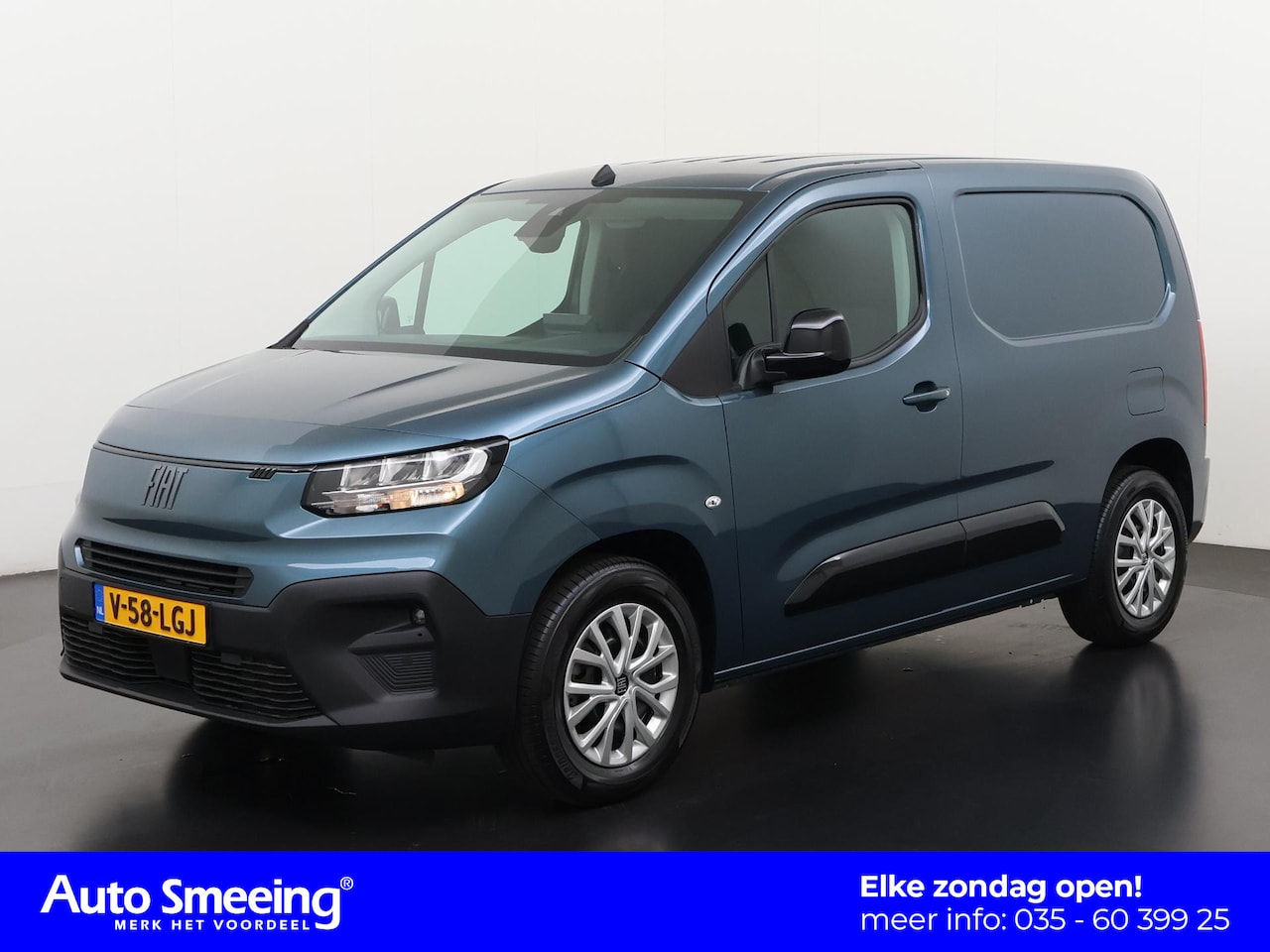 Fiat E-Doblo - 136 L1 50 kWh | Navigatie | Schuifdeur | Cruise control adaptief | Zondag Open! - AutoWereld.nl