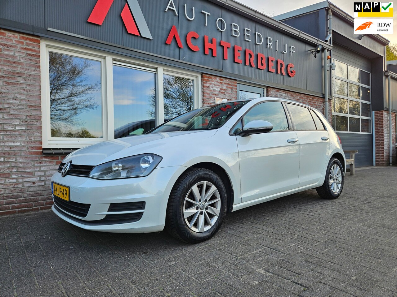 Volkswagen Golf - 1.2 TSI Comfortline Airco/Clima! Cruise Control! 105PK! NAP! Leuke/Nette Auto! - AutoWereld.nl
