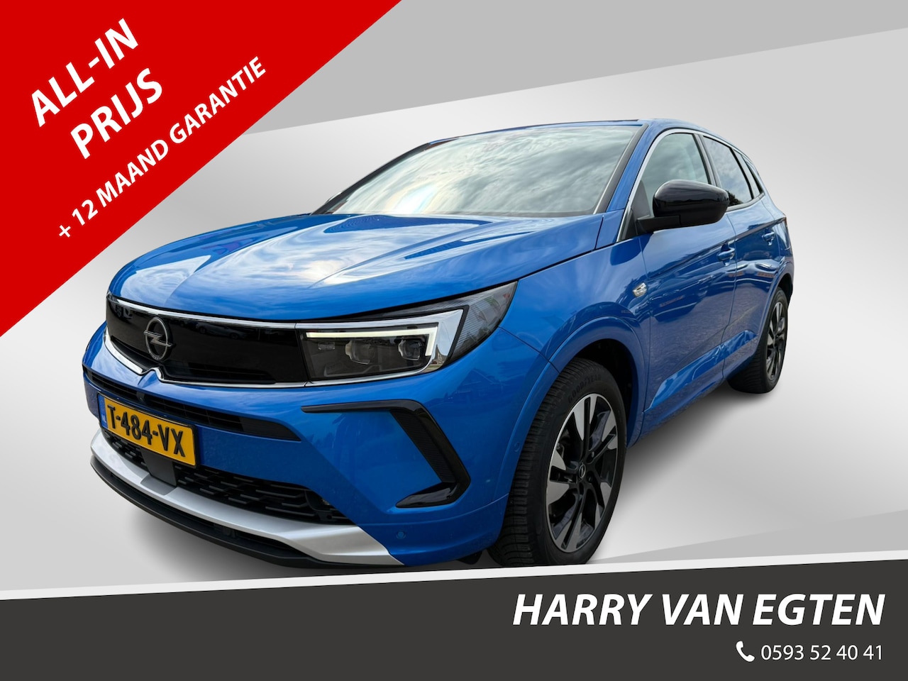 Opel Grandland - 1.6 Turbo Plug-In Hybrid Level 3 225pk | Navi | Camera | Adaptieve Cruise | LED | - AutoWereld.nl