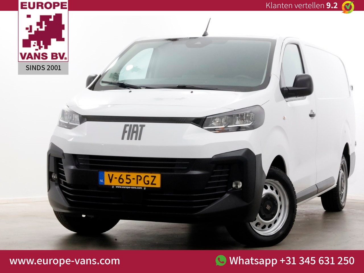 Fiat Scudo - 2.0 Diesel 180pk Automaat L3 Airco/Navi/Camera 12-2024 - AutoWereld.nl