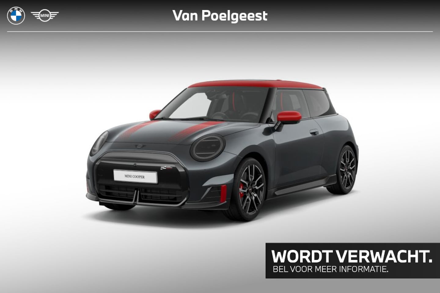 MINI Mini-Electric - Cooper 3-deurs JCW John Cooper Works L 54.2 kWh | 18 inch John Cooper Works Lap Spoke two- - AutoWereld.nl