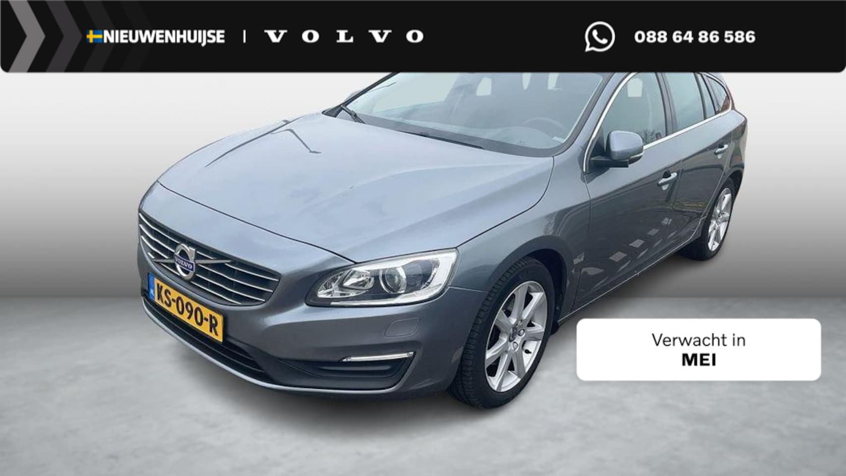 Volvo V60 - 2.0 T3 Nordic 2.0 T3 Nordic+ - AutoWereld.nl