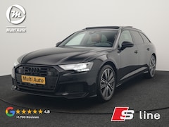 Audi A6 Avant - 50 TFSI e Quattro S Line PHEV 300pk Dealer O.H. | Panodak | Adaptive Cruise | Head Up | Ca
