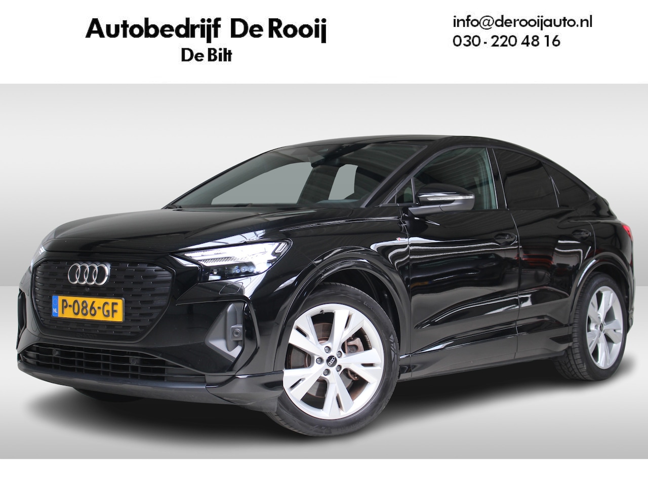Audi Q4 Sportback e-tron - 40 S edition 77 kWh Blackstyle Navigatie | PDC | Camera | Warmtepomp | 94% SoH - AutoWereld.nl
