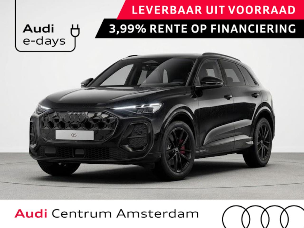 Audi Q5 - S edition Competition e-hybrid 367 pk | Panorama-glasdak | Trekhaak, elektr. wegklapbaar | - AutoWereld.nl