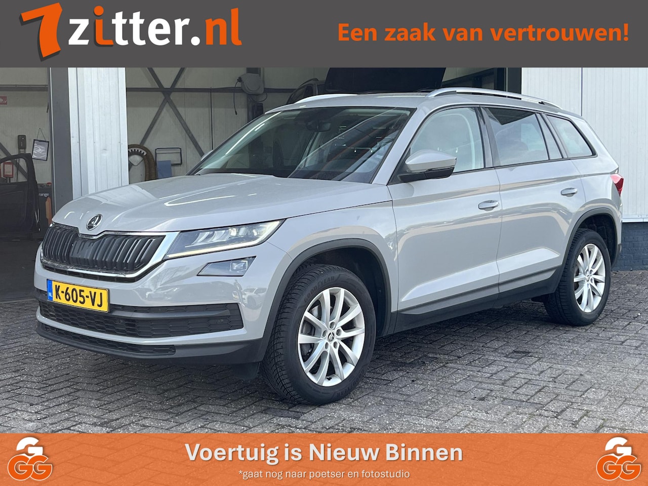 Skoda Kodiaq - 1.5 TSI Business Edition 1.5 TSI Business Edition, 7-Persoons, Trekhaak, Canton audio, Mooie kleur! - AutoWereld.nl