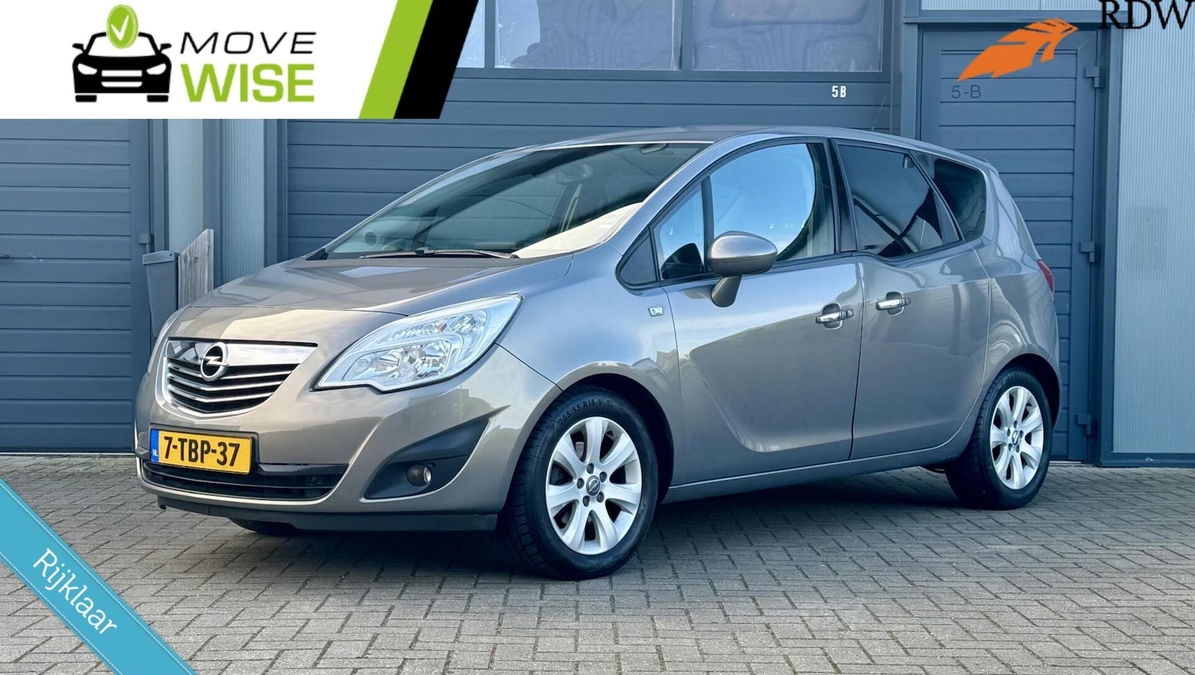 Opel Meriva - 1.4 -120pk Turbo Cosmo | 135.000 KM NAP | 2 x Schuifdeuren | Trekhaak | Hoge Zit | - AutoWereld.nl