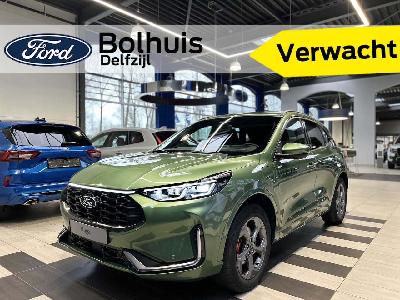 Ford Kuga - 2.5 PHEV 243 pk ST-Line X | Trekhaak I AGR stoelen | Matrix LED I Adapt Cruise I Winter Pa - AutoWereld.nl