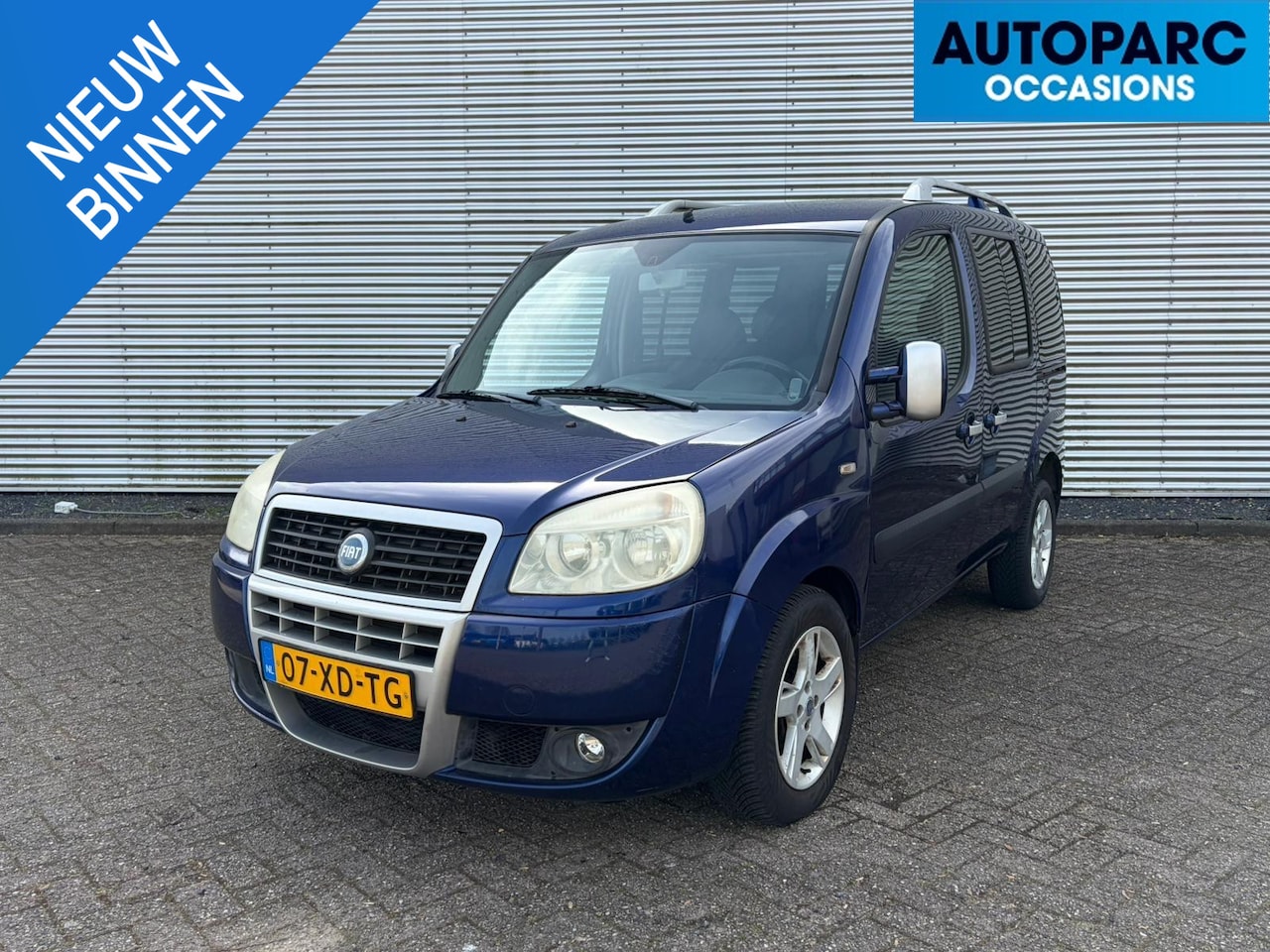 Fiat Doblò - 1.4 Malibu 1.4 Malibu , AIRCO, PDC, HOOGZITTER, 2x SCHUIFDEUR, BOEKJES, RIJDT EN SCHAKELT PERFECT, ZO - AutoWereld.nl