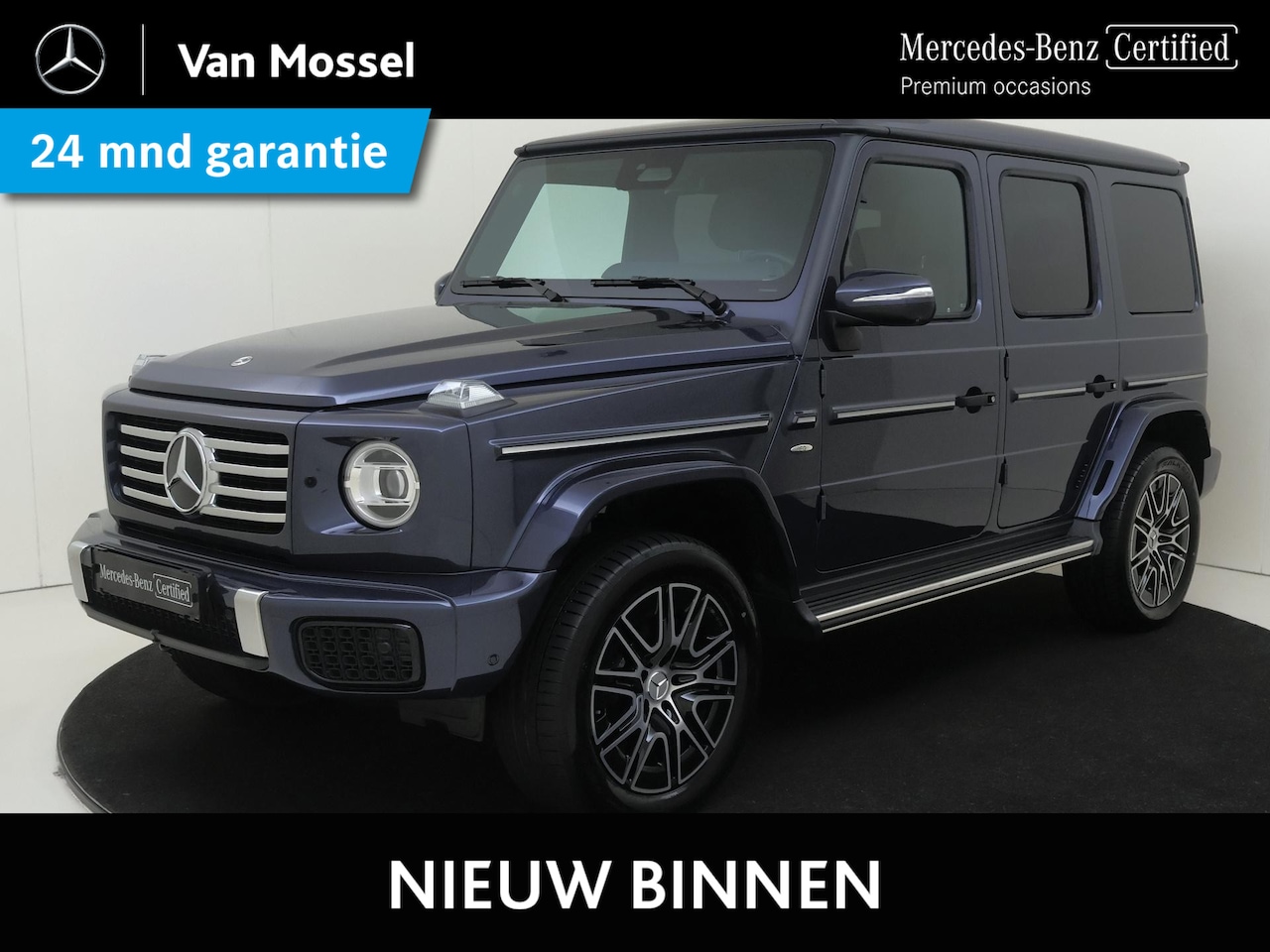 Mercedes-Benz G-klasse - 580 met EQ-Technologie 116 kWh / Memory-Stoelen / 360Graden-Camera / Lederen-Bekleding / - AutoWereld.nl