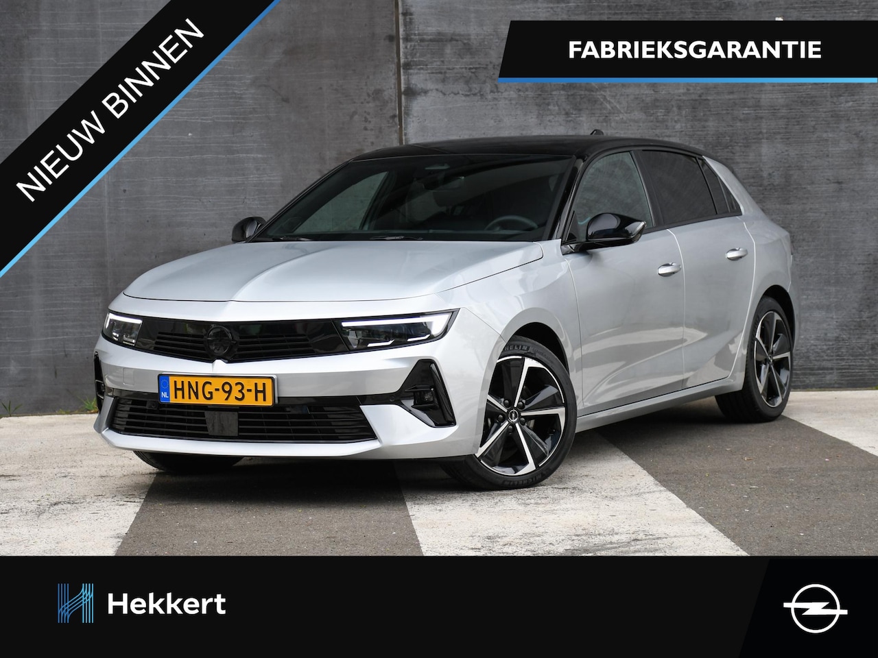 Opel Astra - GS 1.2 Turbo Hybrid 145pk Automaat DODE HOEK | 17''LM | HEAD-UP | LED MATRIX | 360° CAM. | - AutoWereld.nl