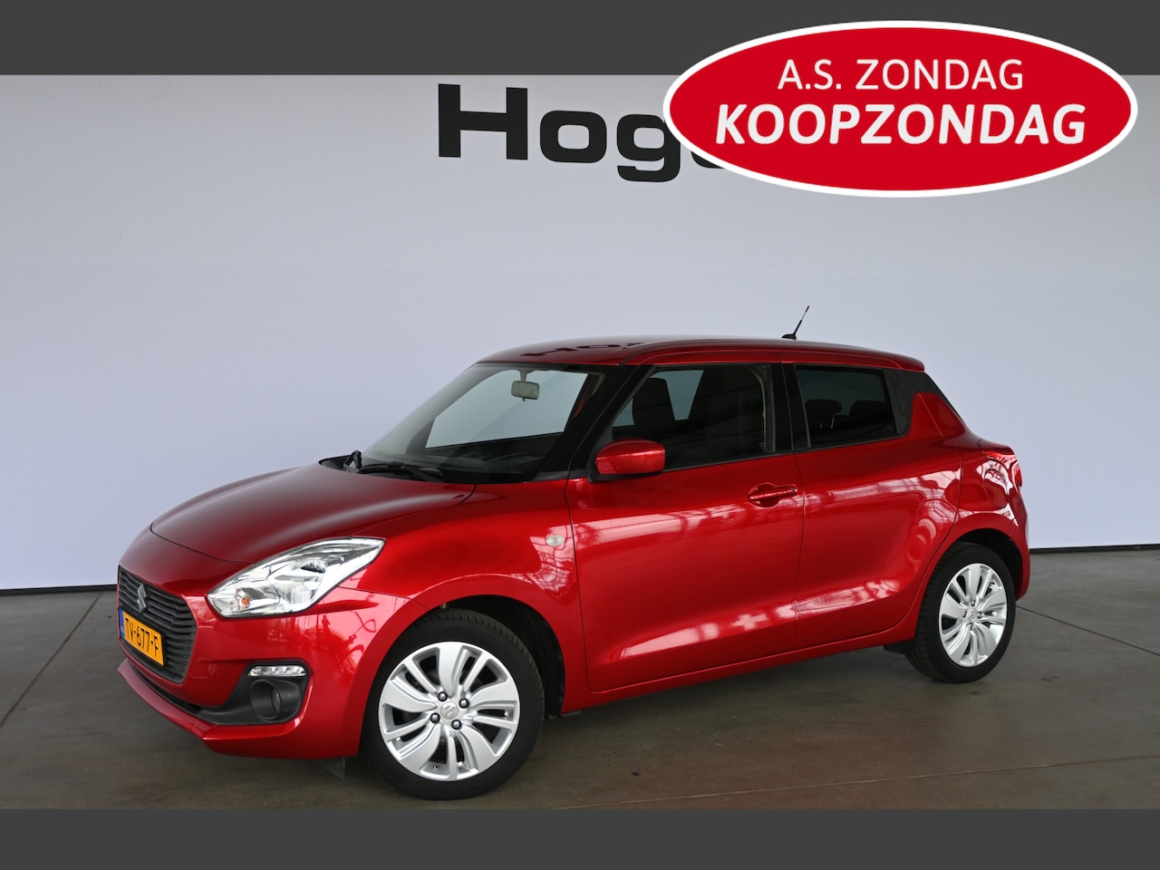 Suzuki Swift - 1.2 Select Nap Airco Lichtmetaal Stoelverwarming 1e Eigenaar 100% Onderhouden! Inruil Moge - AutoWereld.nl