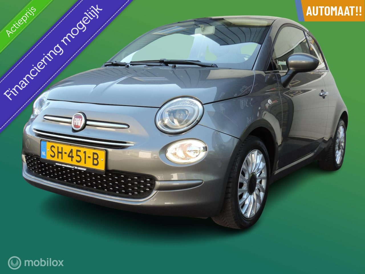 Fiat 500 - 0.9 TwinAir Turbo Popstar.Automaat,Navi,PDC,ECC!! - AutoWereld.nl
