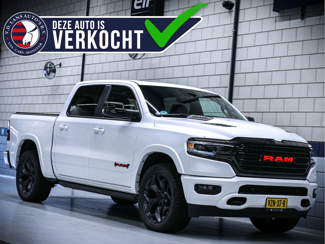 Dodge Ram 1500 - Crew Cab Limited Night RED Edition | Digital cluster | - AutoWereld.nl