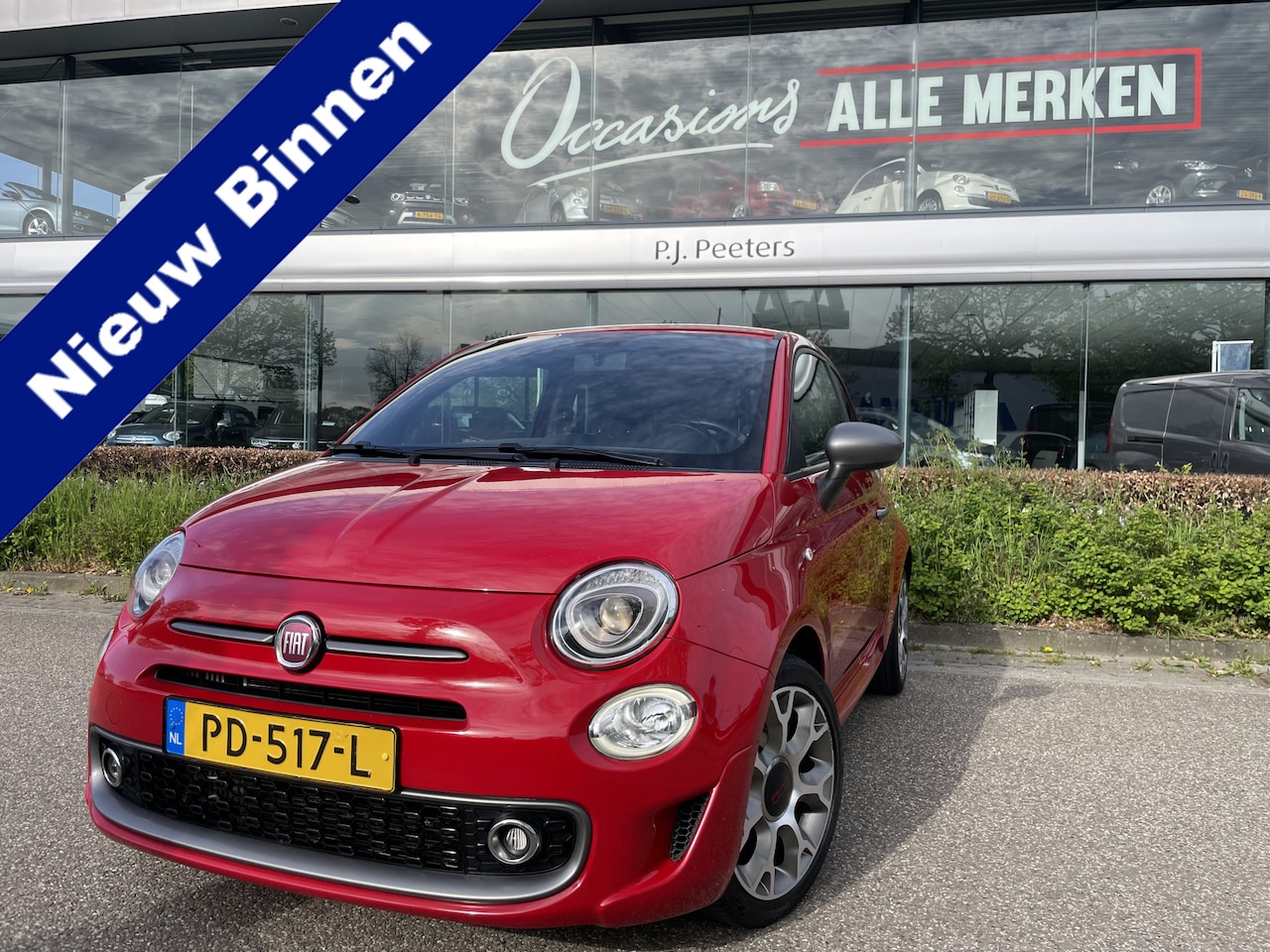 Fiat 500 - 0.9 TwinAir Turbo Sport Airco - U-connect - Navigatiesysteem - Bluetooth - Cruise control - AutoWereld.nl