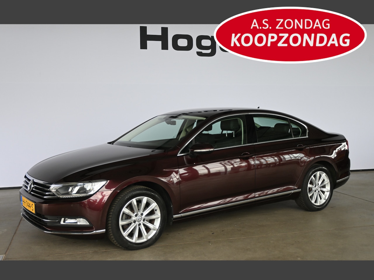 Volkswagen Passat - 1.4 TSI ACT Highline Automaat Clima Cruise Alcantara Navigatie Stoelverwarming 100% Onderh - AutoWereld.nl