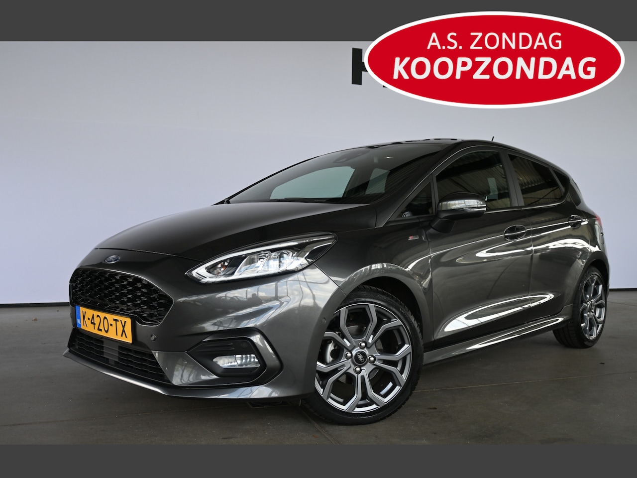 Ford Fiesta - 1.0 EcoBoost Hybrid ST-Line X Bang & Olufsen Airco Cruise Navigatie Lane Assist Camera 1e - AutoWereld.nl