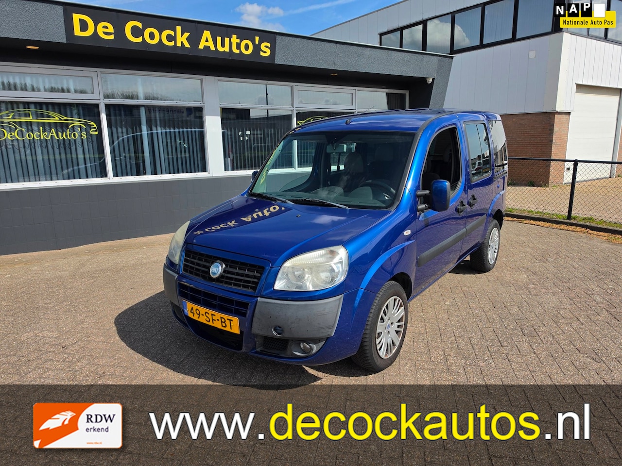 Fiat Doblò - 1.4 Family Plus/AIRCO/TREKHAAK - AutoWereld.nl