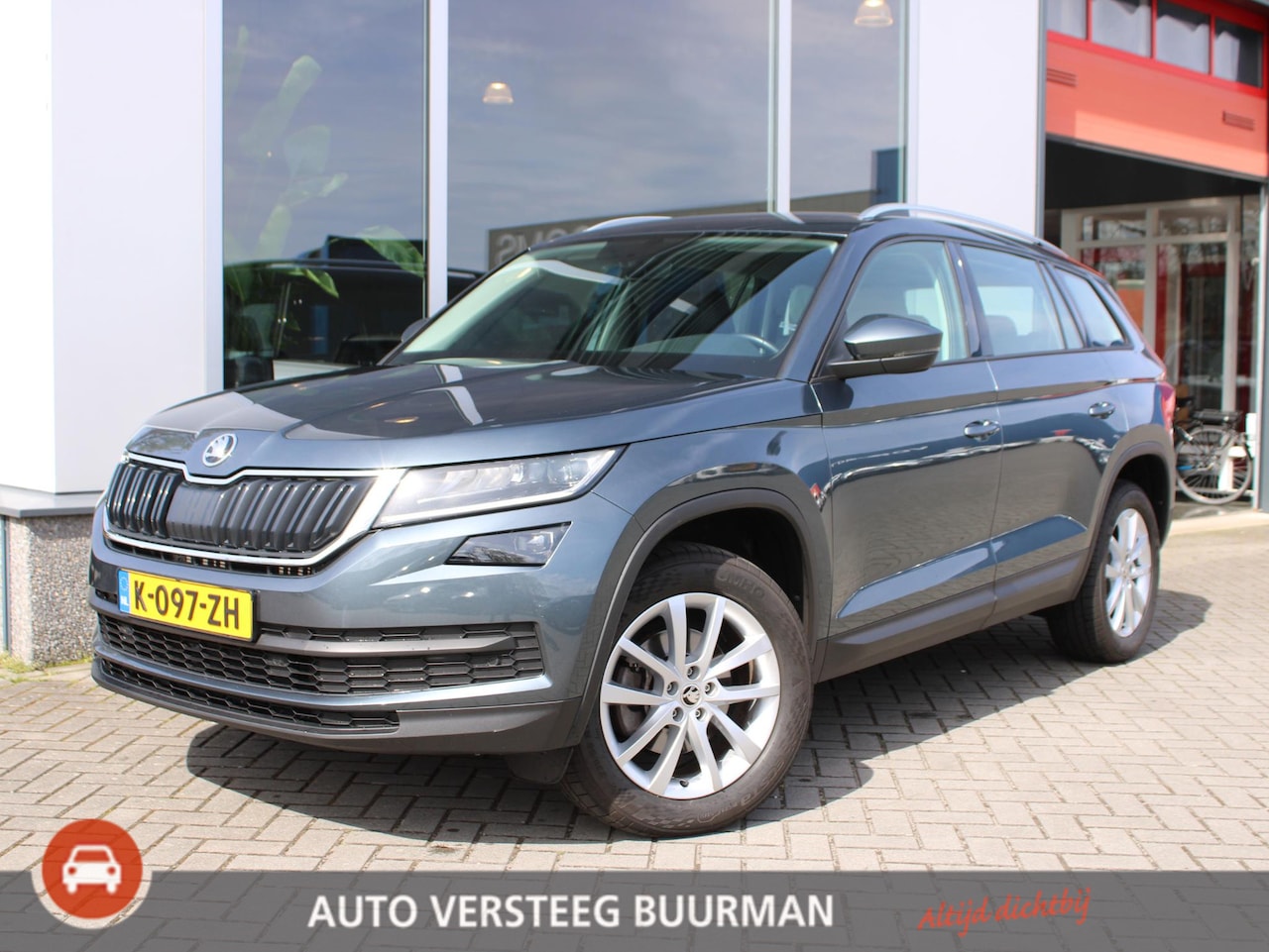 Skoda Kodiaq - 1.5 TSI DSG Business Edition 7p. Automaat, Origineel Nederlands, Multimedia, Navigatie, Cr - AutoWereld.nl