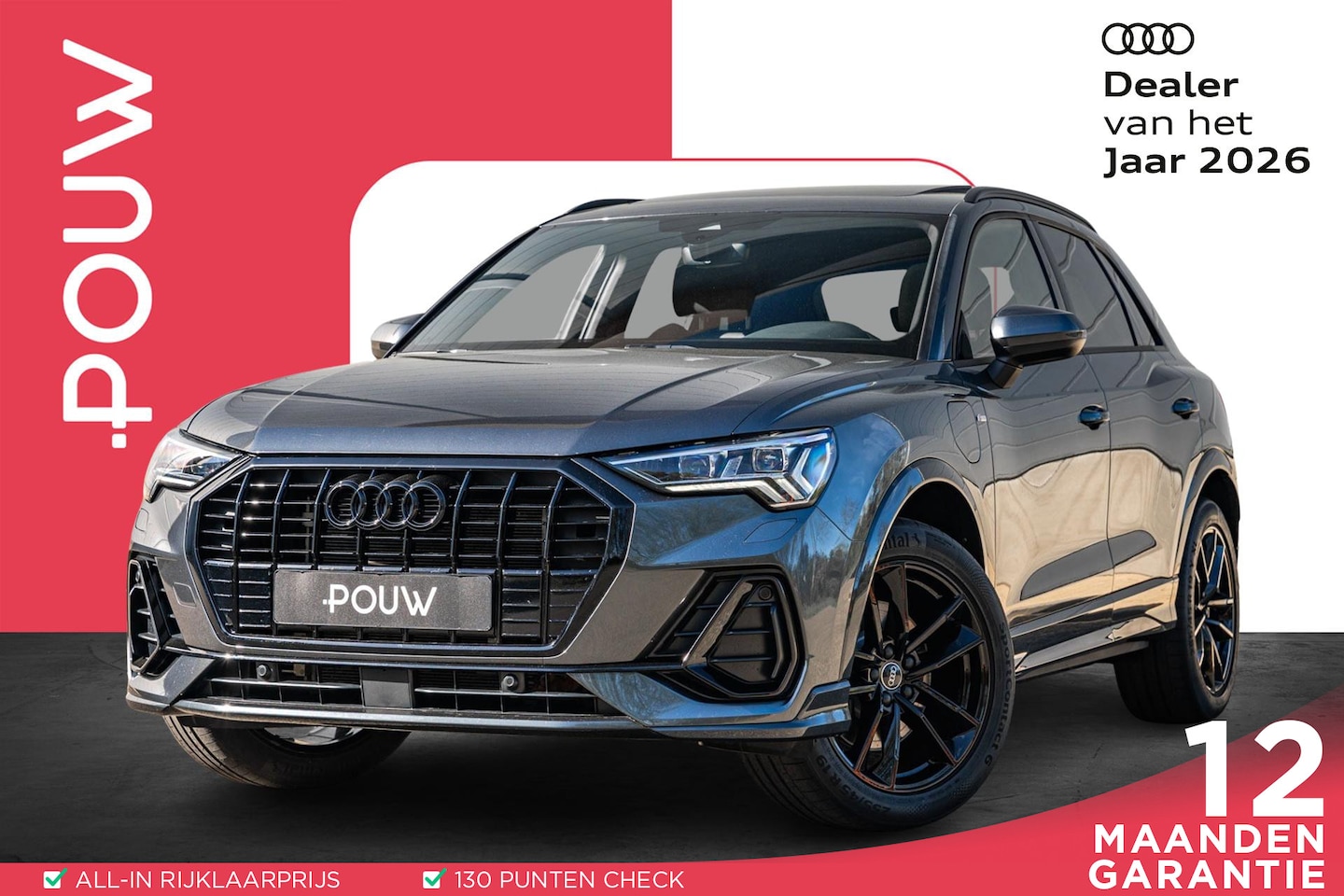 Audi Q3 - 45 TFSIe-245pk PHEV S Edition | Panoramadak | Stoelverwarming | Camera - AutoWereld.nl