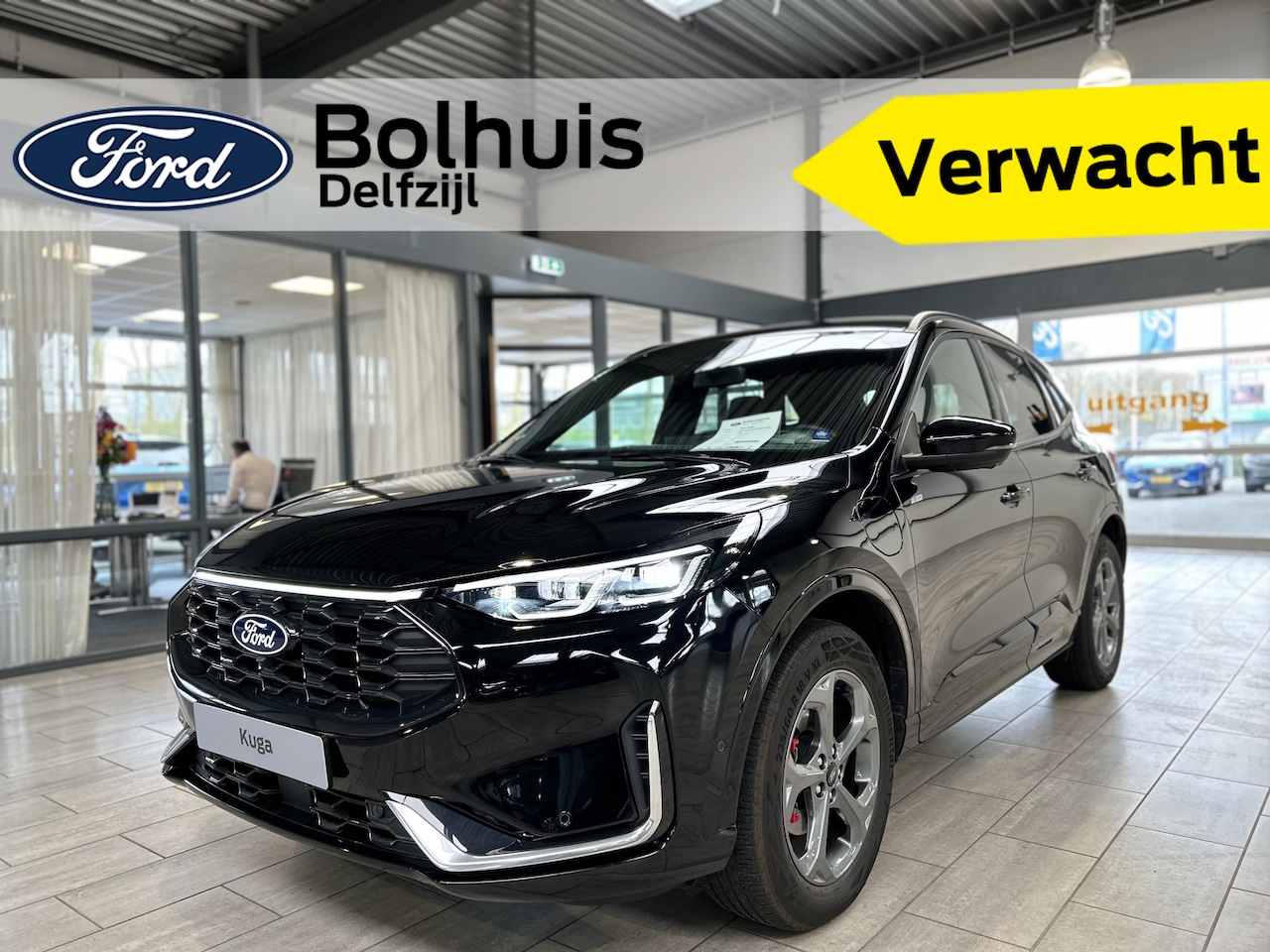 Ford Kuga - 2.5 PHEV 243 pk ST-Line X I AGR stoelen | Matrix LED I Adapt Cruise I Winter Pack | B&O | - AutoWereld.nl