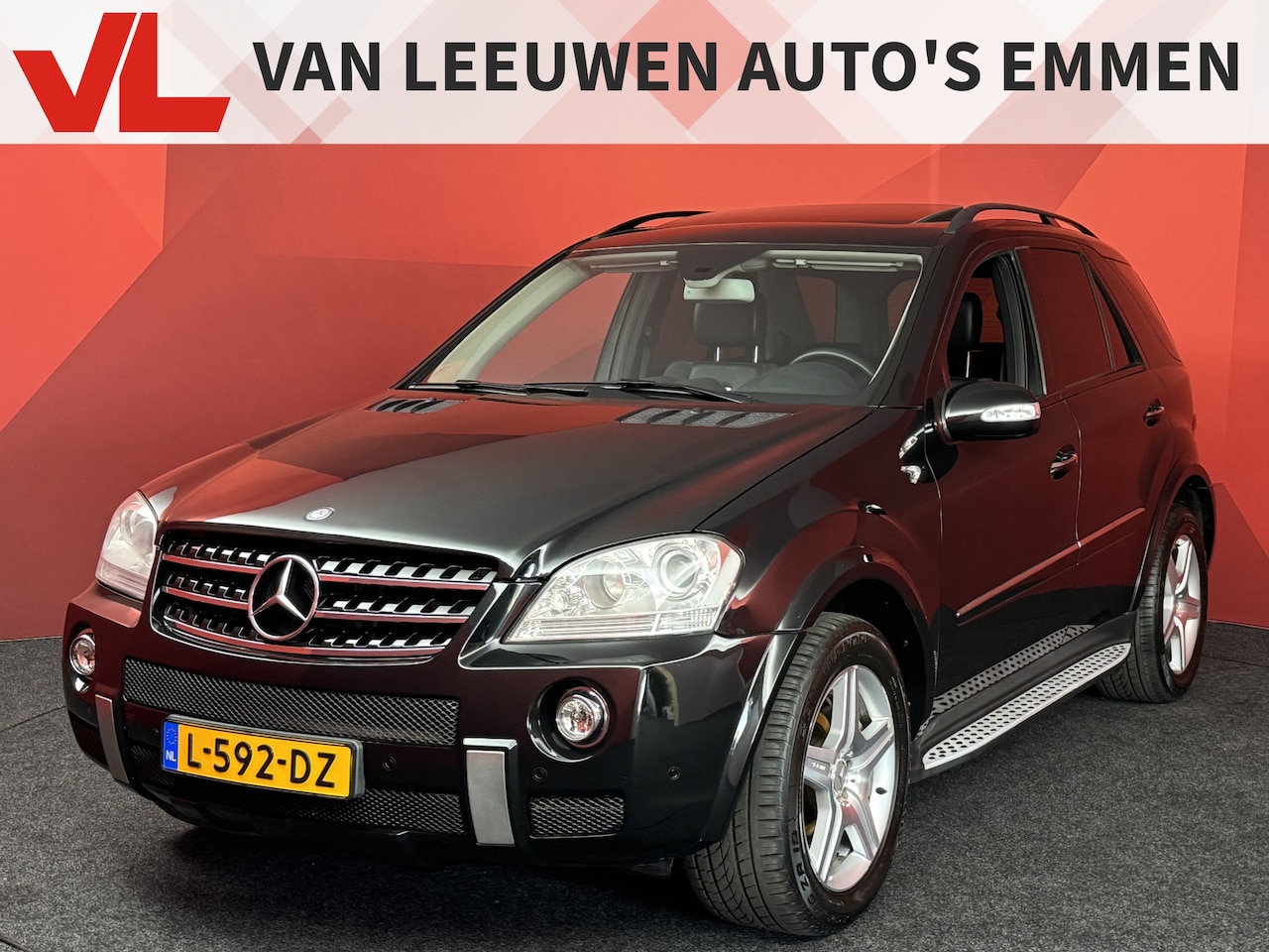 Mercedes-Benz M-klasse - AMG 63 | Stoelverwarming | Luchtvering | Leder - AutoWereld.nl