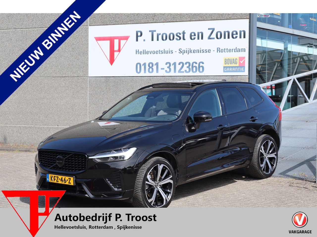 Volvo XC60 - 2.0 T6 Plug-in hybrid AWD Black pakket/Panoramadak/Stoelverwarming v+a/Stuurverwarming/Har - AutoWereld.nl