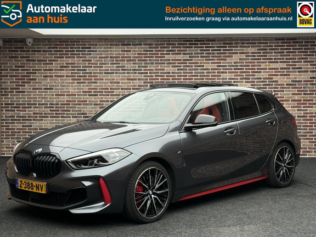 BMW 1-serie - 128ti High Executive M Sport Panorama Headup Kuipstoel Leer - AutoWereld.nl