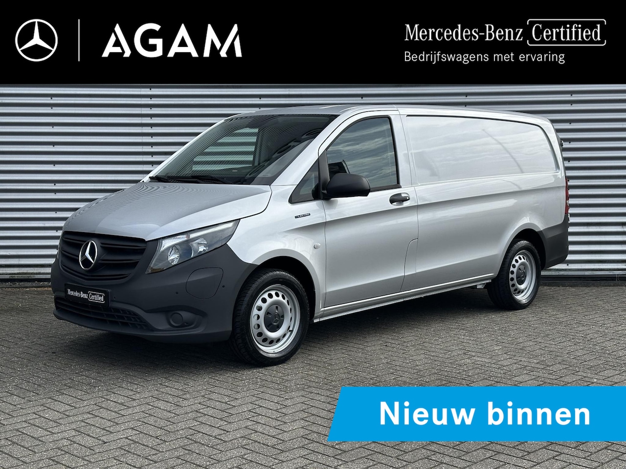 Mercedes-Benz eVito - 66kWh 100% Elektrisch 286km wltp Apple Carplay Leer Airco Snelladen - AutoWereld.nl