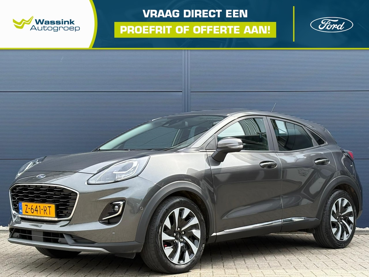 Ford Puma - 1.0i Ecoboost Hybrid 125pk Titanium | Navigatie | Climate control | Camera | Winterset - AutoWereld.nl