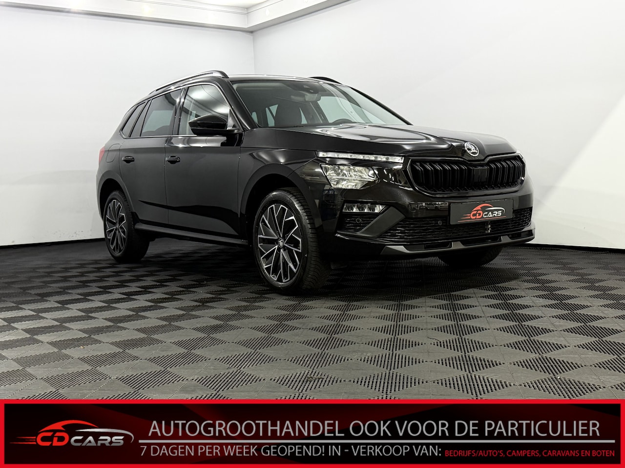 Skoda Kamiq - 1.0 TSI Black Dots Camera, Apple carplay, Stoelverwarming, Virtual desk, Keyless start, Cr - AutoWereld.nl