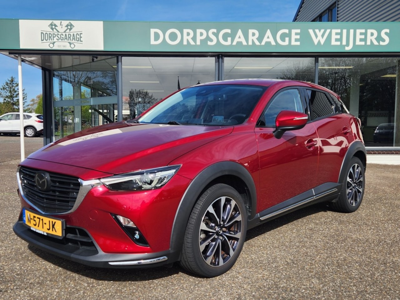 Mazda CX-3 - 2.0 SAG 150PK GT-M 4WD Aut. Nwe model, Trekhaak, Adaptive crc, Leer, Climate, Apple/Androi - AutoWereld.nl