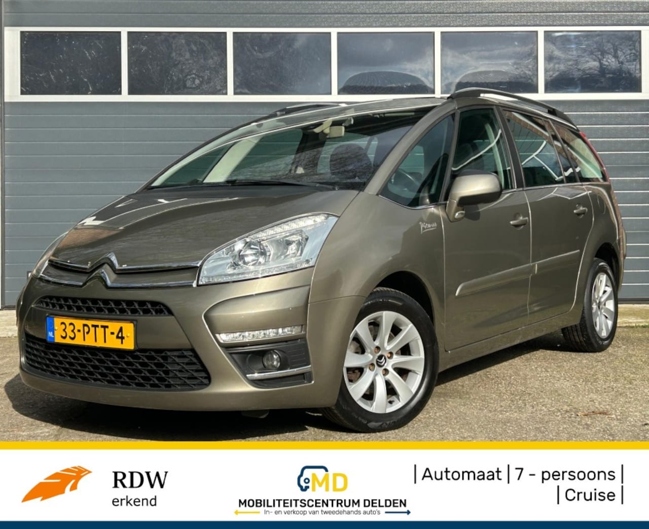 Citroën C4 - 1.6 THP LIGNEBNS EGS / Automaat / 7- pers. / - AutoWereld.nl