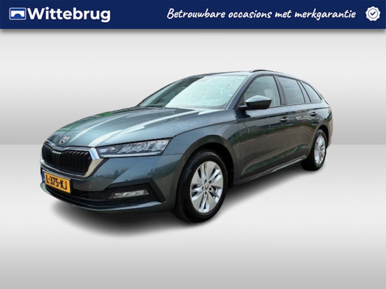 Skoda Octavia Combi - 1.0 TSI Business Edition / NAVI / APP.Connect / Elektr. Achterklep - AutoWereld.nl