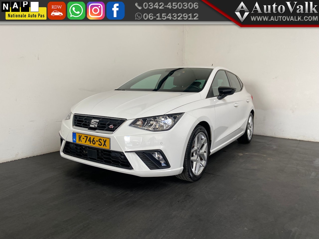 SEAT Ibiza - 1.0 TSI FR Business Intense. APK 03-2027! - AutoWereld.nl