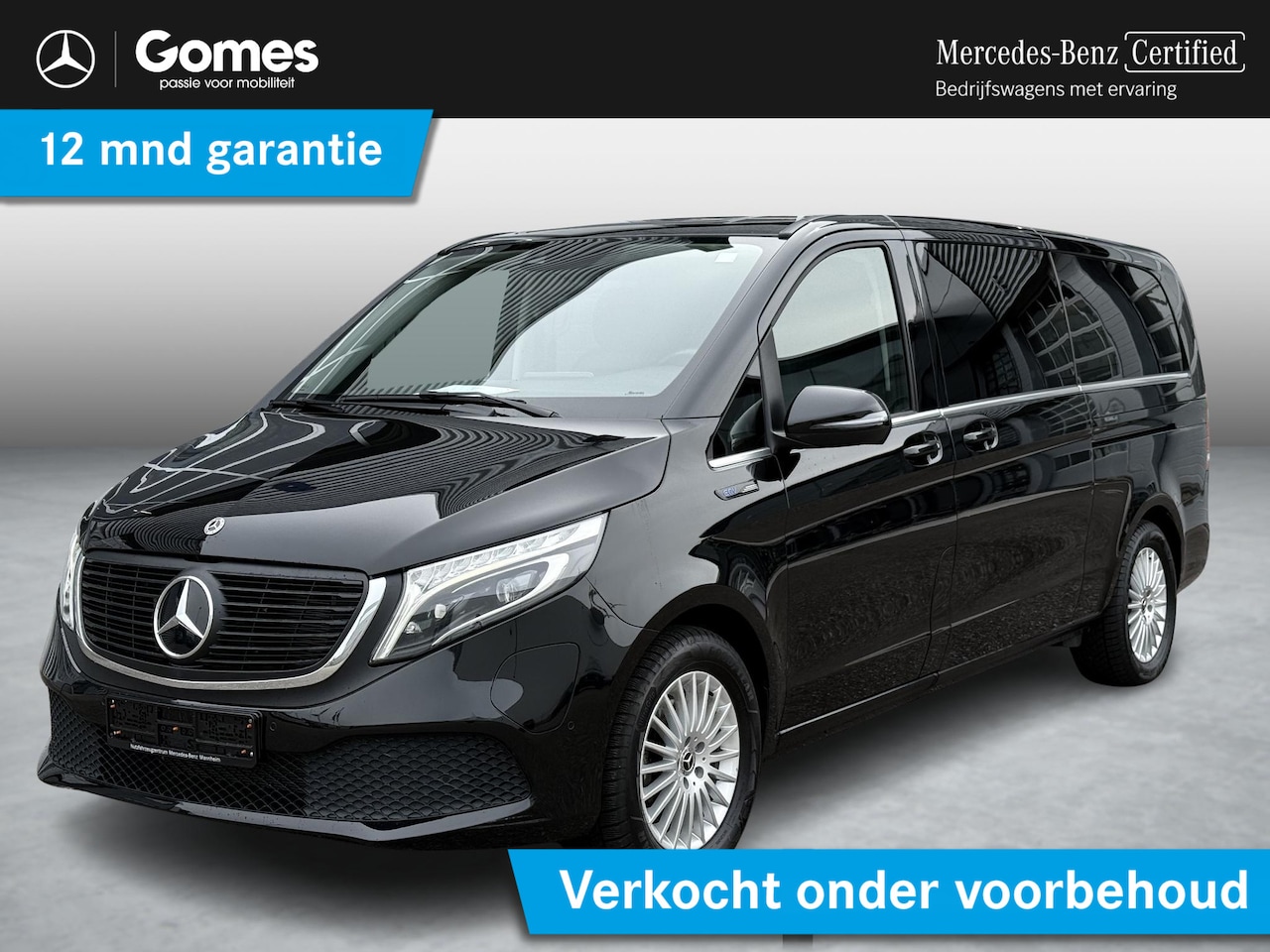 Mercedes-Benz EQV - 300 L3 90 kWh 8-Persoons |  ELEKTRISCHE DEUREN | CAMERA | LEER - AutoWereld.nl