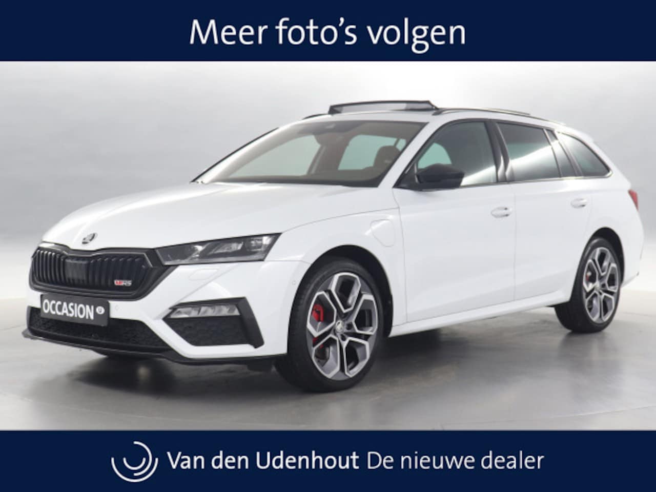 Skoda Octavia Combi - 1.4 TSI RS iV 245pk PHEV Business / Panoramadak / Trekhaak / Head Up / Memory - AutoWereld.nl