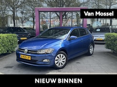 Volkswagen Polo - 1.0 TSI Comfortline | HALF LEDER | AIRCO | BLUETOOTH | NAVIGATIE | PARKEERSENSOREN | APPLE