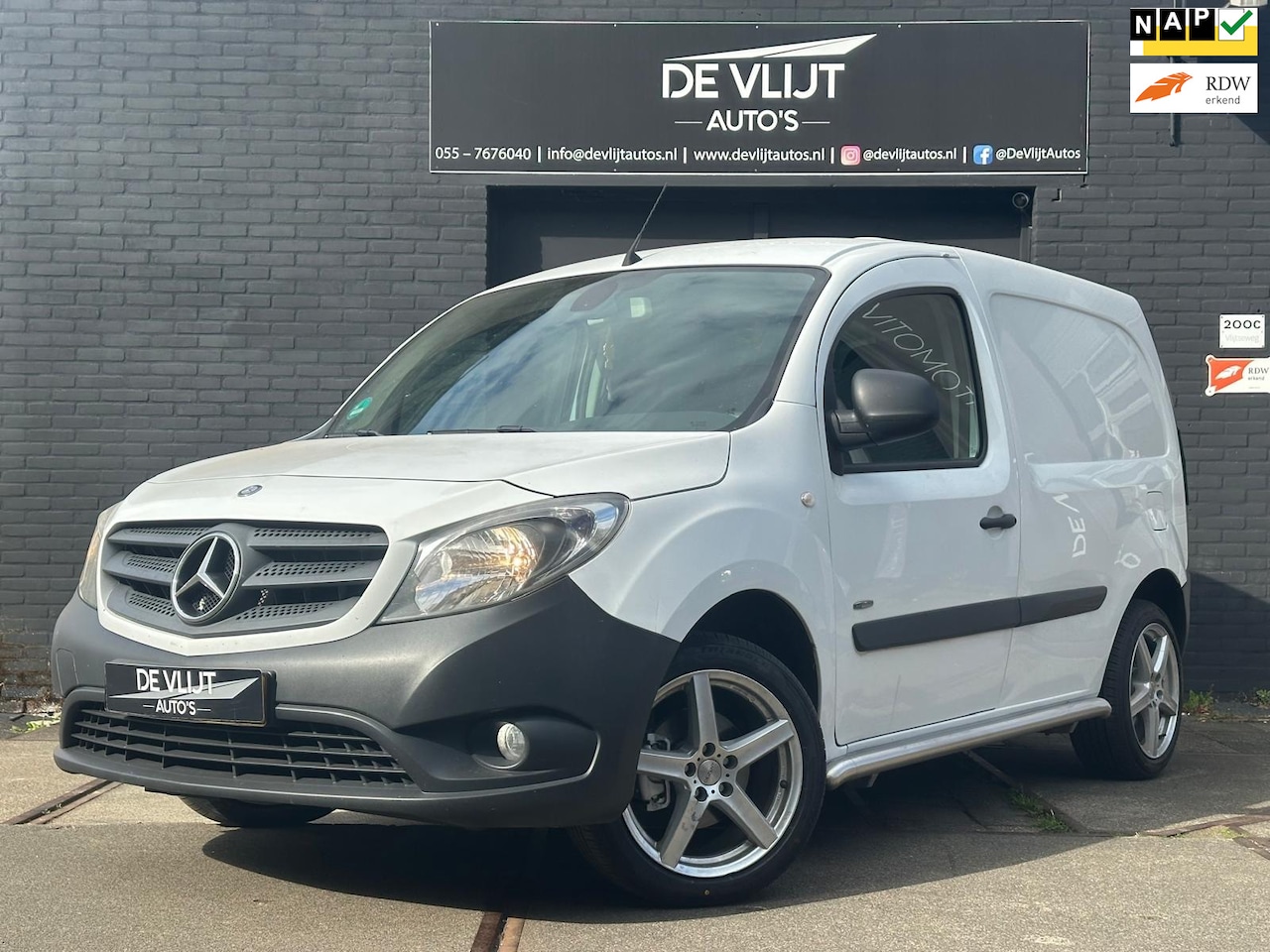 Mercedes-Benz Citan - 108 CDI | Elek Ramen | Multimedia Bluetooth | Airco | Camera | Trekhaak | - AutoWereld.nl