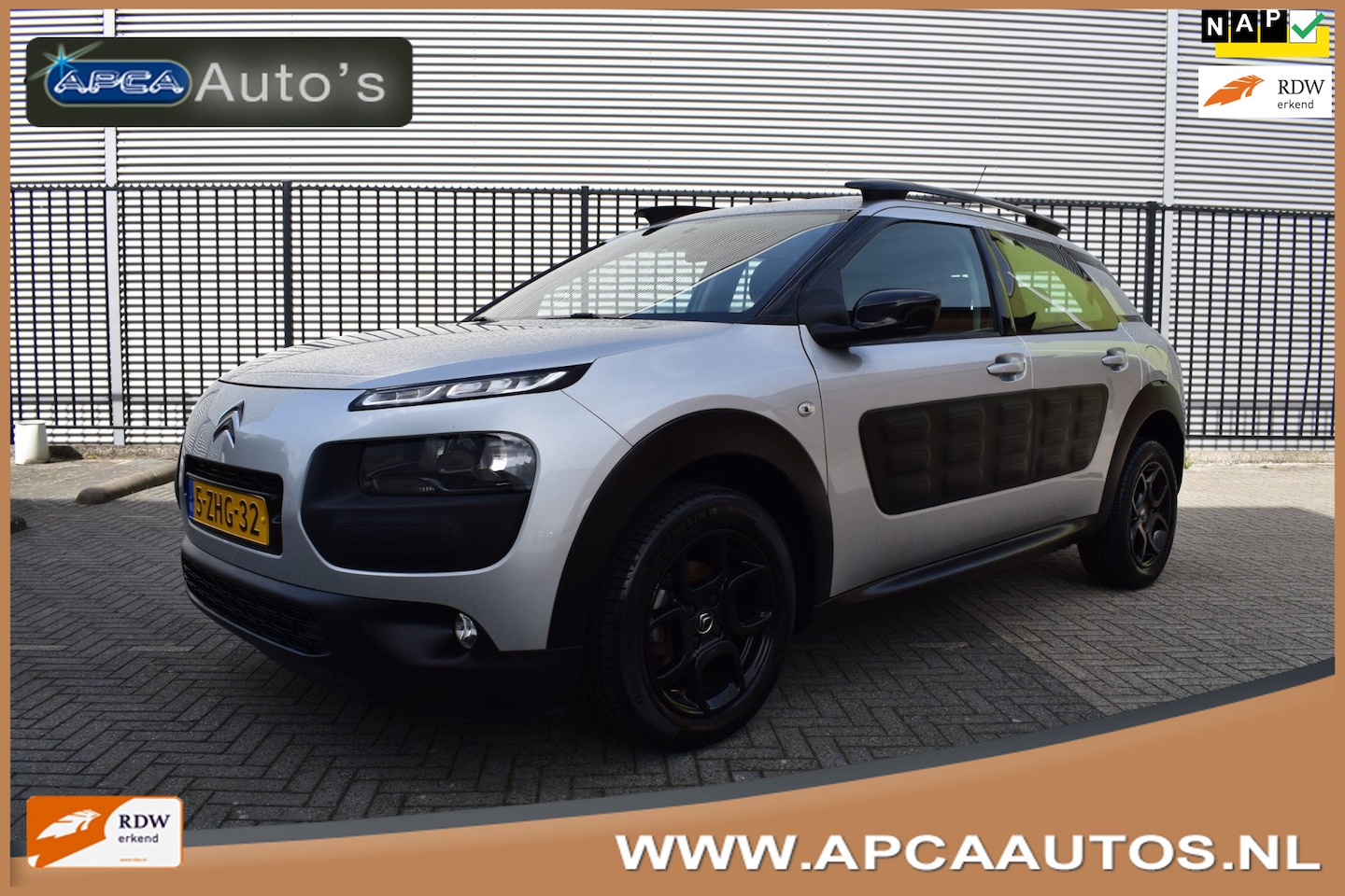 Citroën C4 Cactus - 1.2 VTi Feel 3 mnd GARANTIE DealerOH 1e Eig Navi Cruise Clima Camera riem vv - AutoWereld.nl