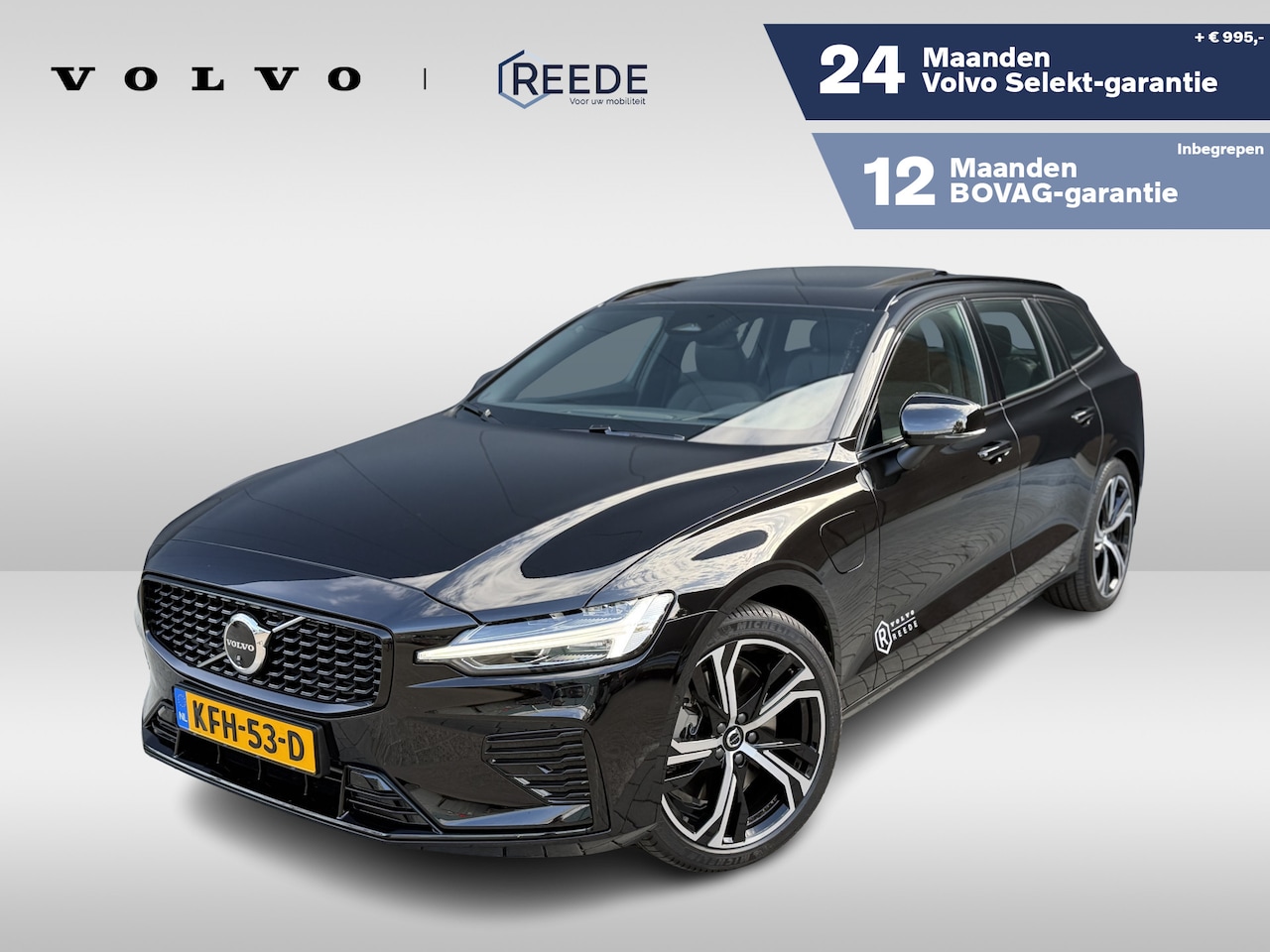 Volvo V60 - 2.0 T8 Plug-in hybrid AWD Ultra Dark | Performance Edition | Climate | 19'' - AutoWereld.nl