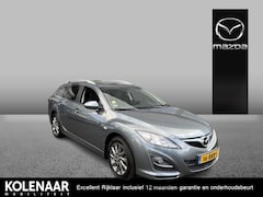 Mazda 6 Sportbreak - 1.8 Exclusive GT /Dealeronderhouden/Trekhaak/Airco/Cruise/Stoelverwarming voor/17 inch LMV