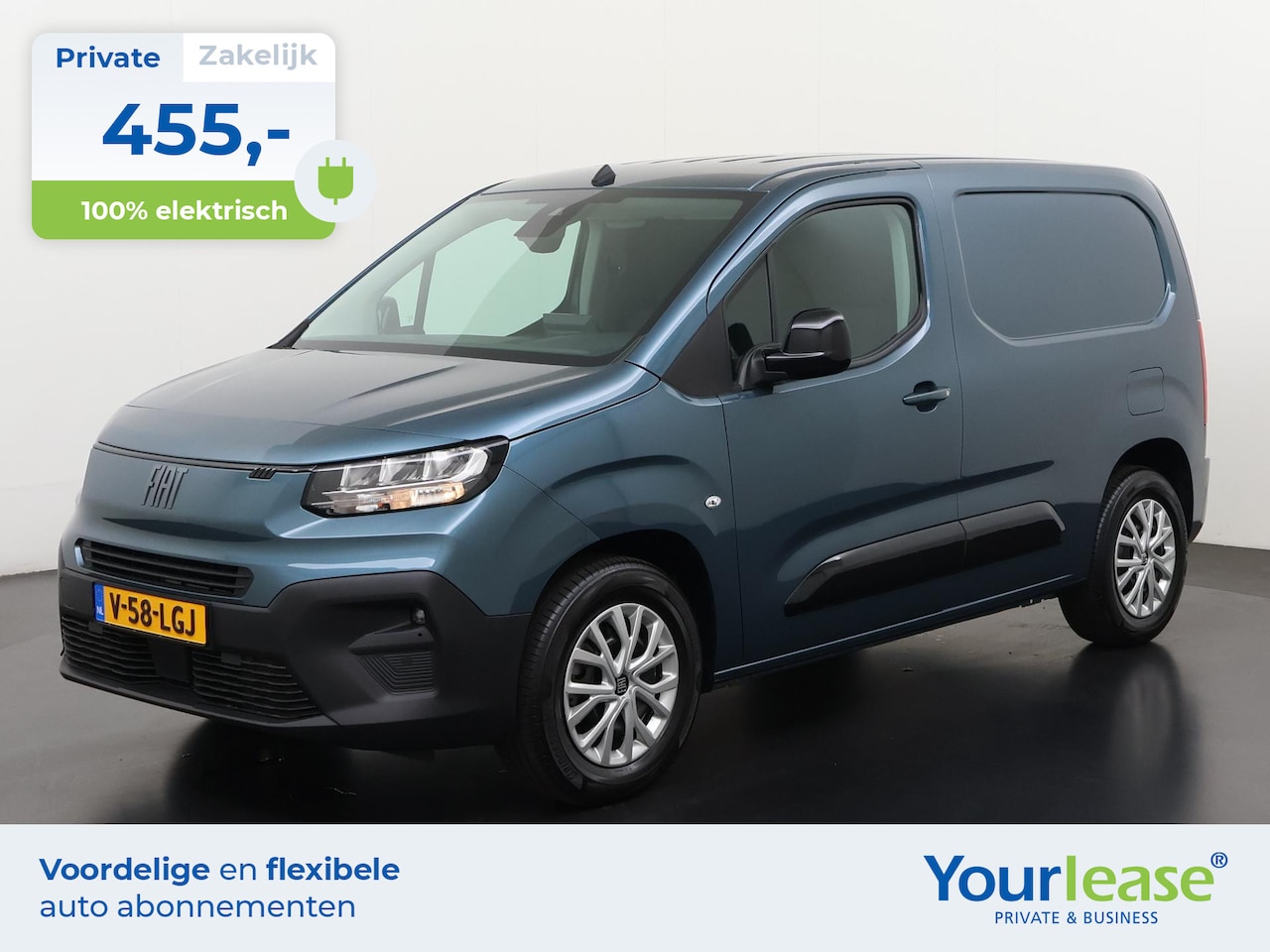 Fiat E-Doblo - 136 L1 50 kWh | All-in 455,- Private Lease | Direct uit voorraad - AutoWereld.nl
